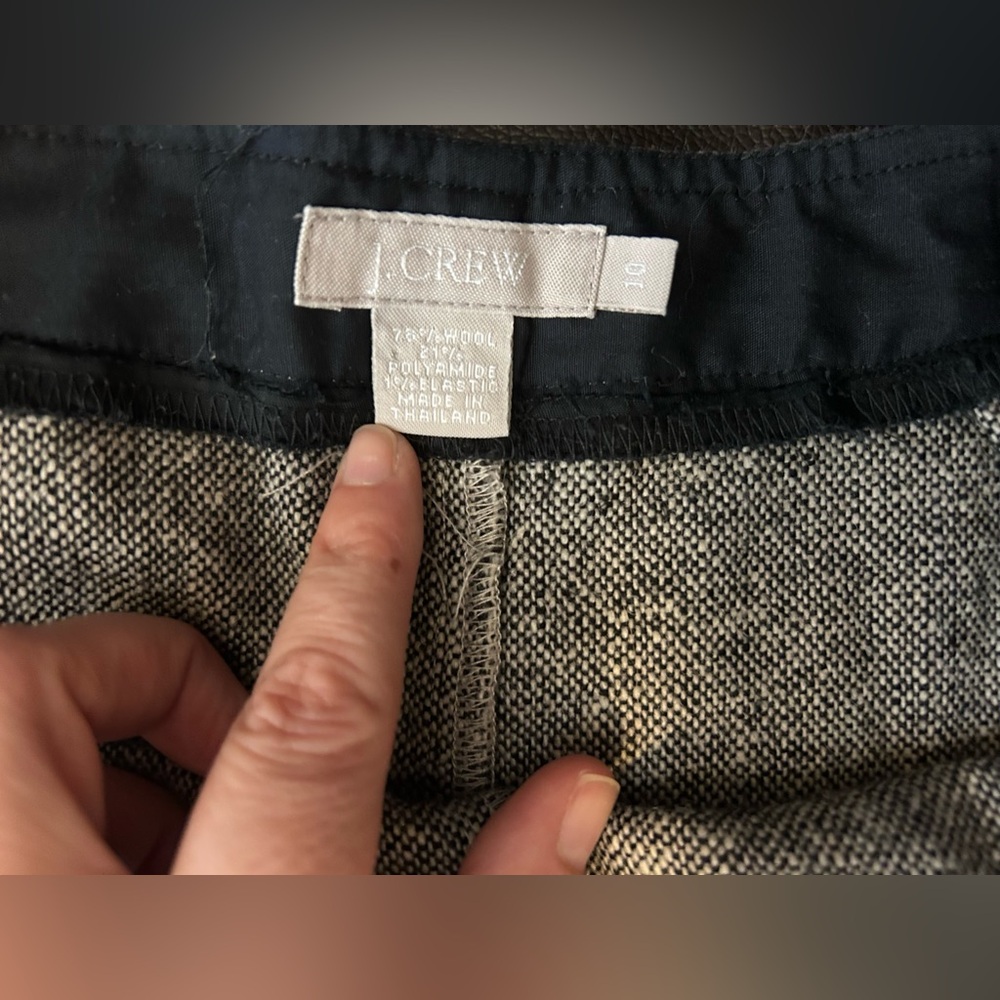 J. Crew Sailor Wool Pants. Size 10. - Picture 7 of 12